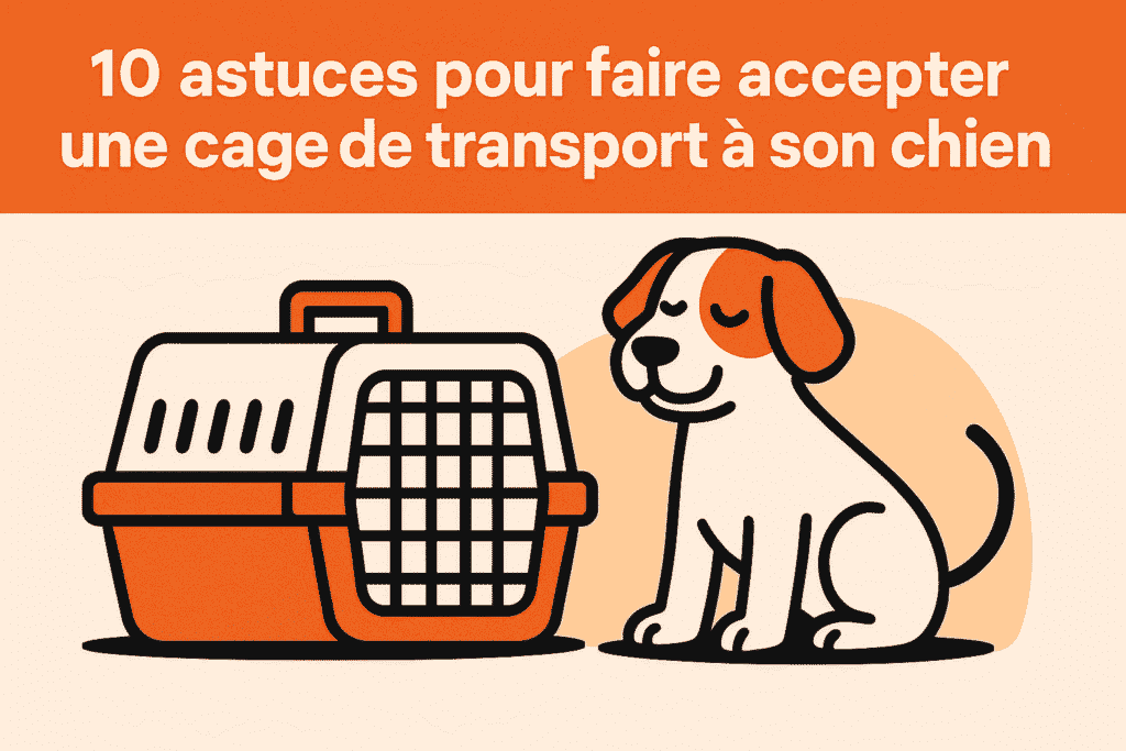 10 astuces pour faire accepter une cage de transport à son chien